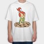 The Flintstones 10, Tricou Oversize Barbati (Unisex)