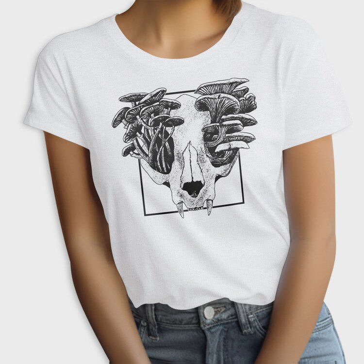 Skull Fungi, Tricou Femei