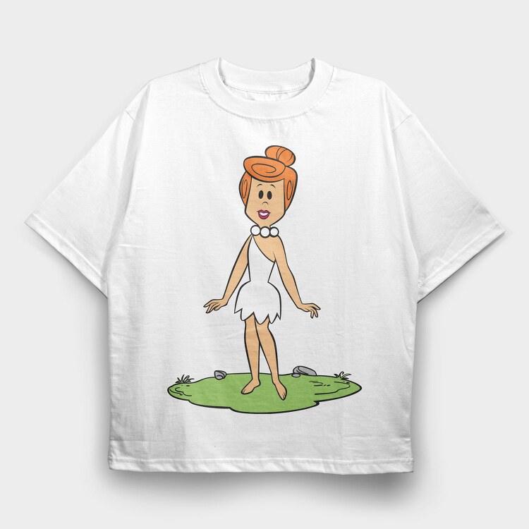 The Flintstones 24, Tricou Oversize Barbati (Unisex)