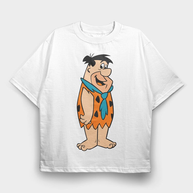 The Flintstones 21, Tricou Oversize Barbati (Unisex)