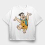 The Flintstones 20, Tricou Oversize Barbati (Unisex)