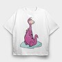 The Flintstones 2, Tricou Oversize Barbati (Unisex)