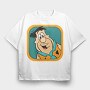The Flintstones 19, Tricou Oversize Barbati (Unisex)