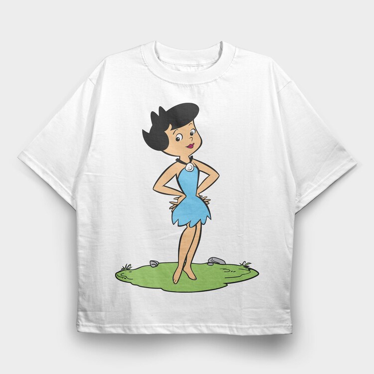 The Flintstones 18, Tricou Oversize Barbati (Unisex)