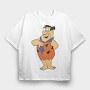 The Flintstones 12, Tricou Oversize Barbati (Unisex)