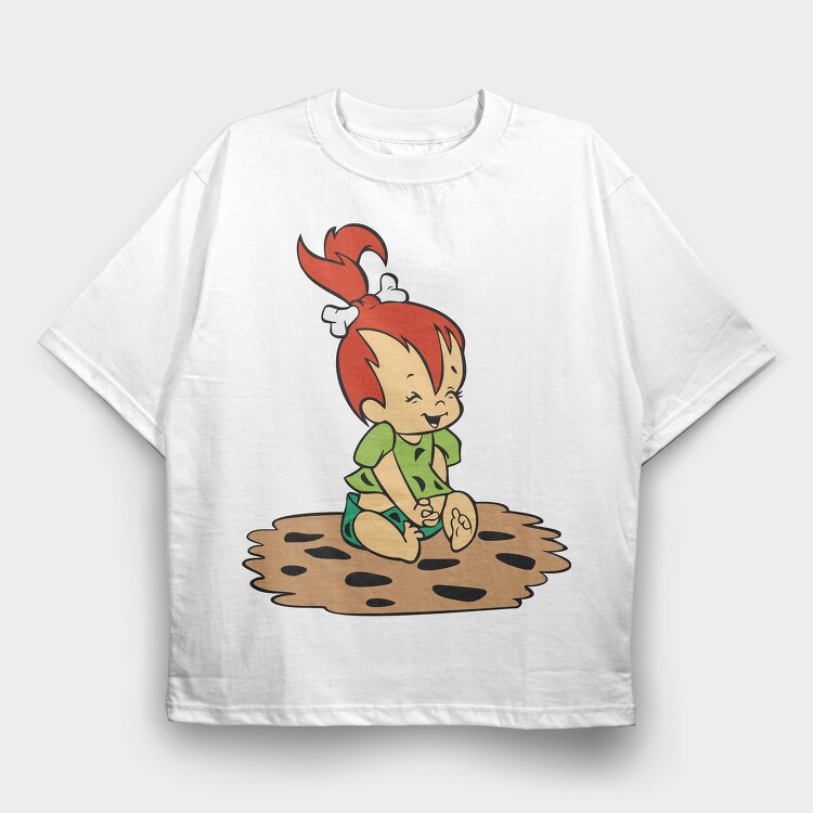 The Flintstones 10, Tricou Oversize Barbati (Unisex)