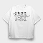The Beatles 13, Tricou Oversize Barbati (Unisex)