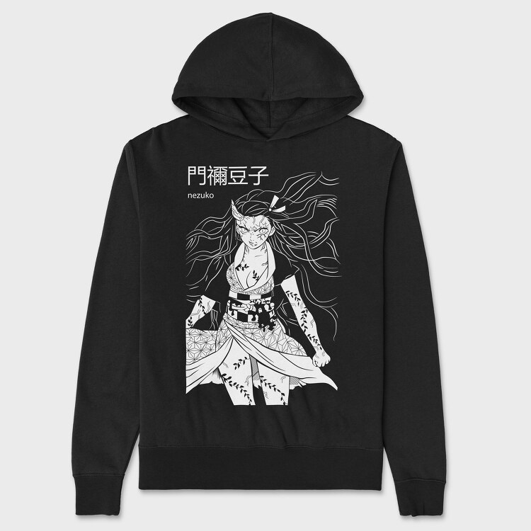 Demon Slayer 74, Hanorac Oversize Barbati (Unisex)