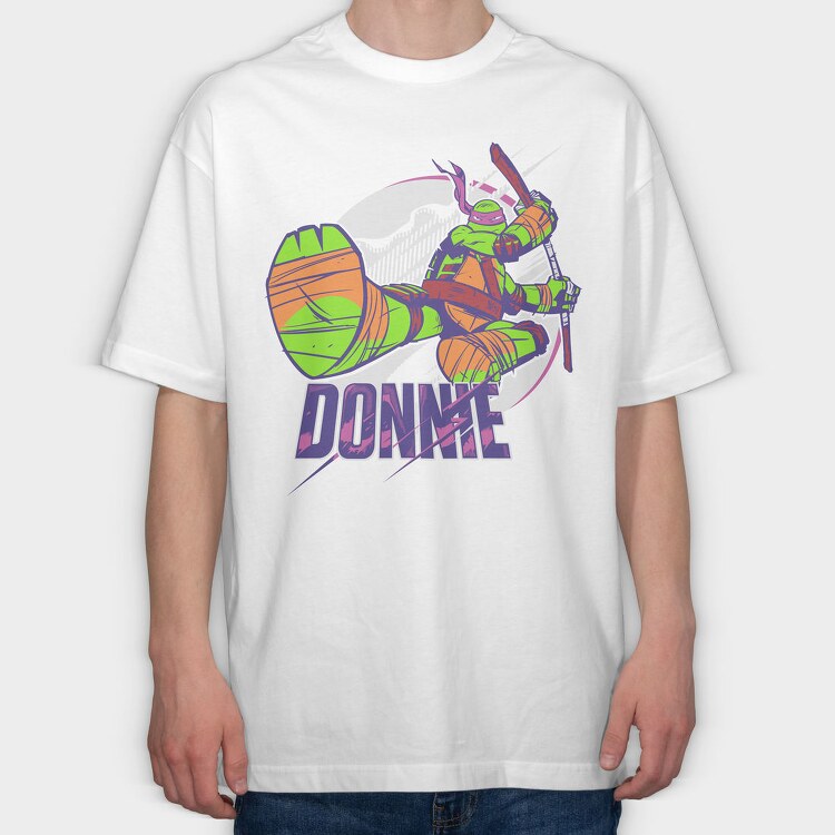 Teenage Mutant Ninja Turtles 2, Tricou Oversize Barbati (Unisex)
