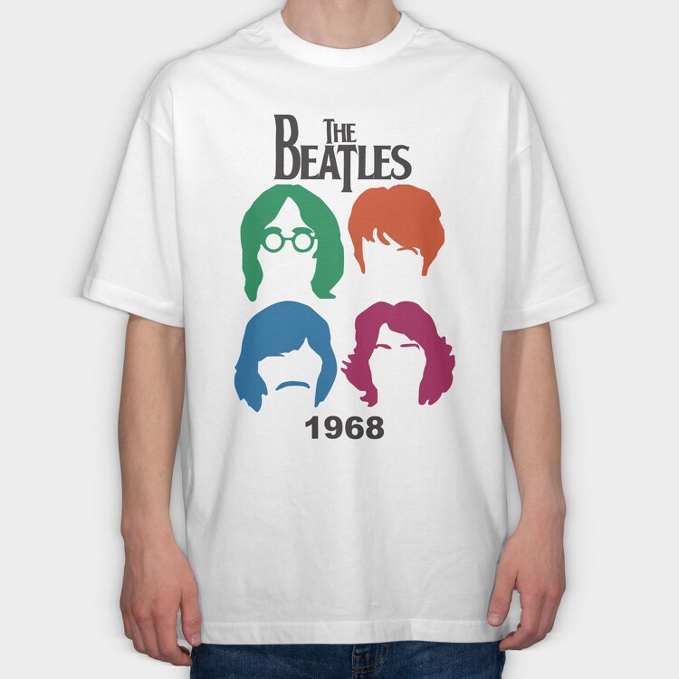 The Beatles 1, Tricou Oversize Barbati (Unisex)