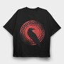 Crow Crown, Tricou Oversize Barbati (Unisex)