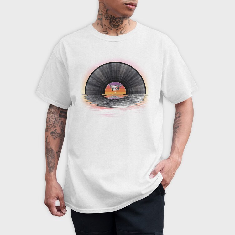 Vintage Vibes, Tricou Barbati (Unisex)