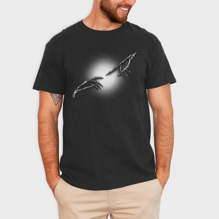 Creation Skeleton Hands, Tricou Barbati (Unisex)