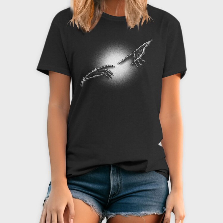 Creation Skeleton Hands, Tricou Barbati (Unisex)