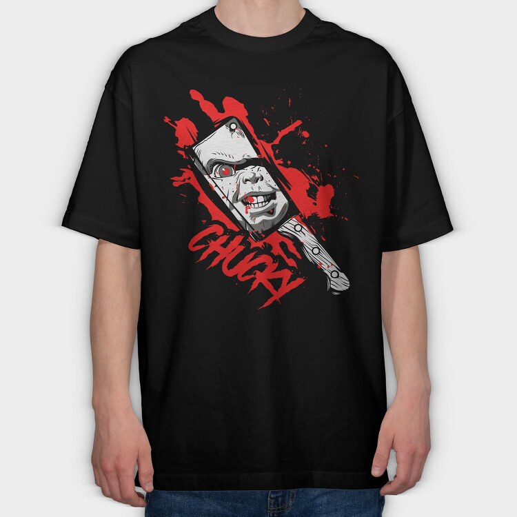 Terror 1, Tricou Oversize Barbati (Unisex)