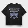 Computer Programming Coder, Tricou Oversize Barbati (Unisex)