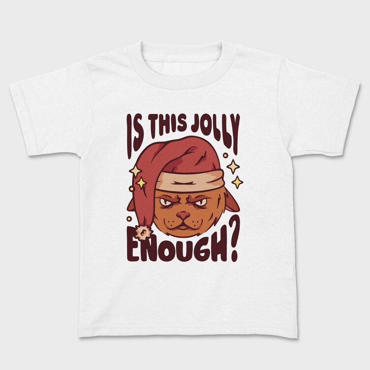 Cool Anti Christmas Cat, Tricou Copii