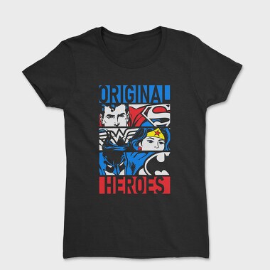 Superman Wonder Women Batman, Tricou Femei