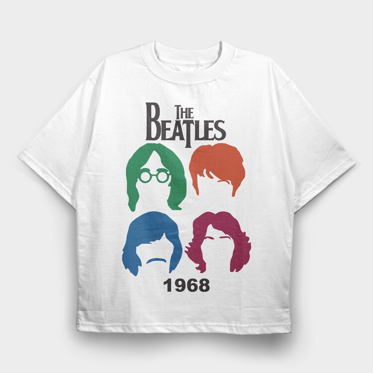 The Beatles 1, Tricou Oversize Barbati (Unisex)