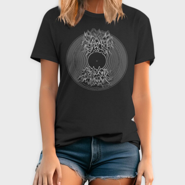 Vinyl Waves, Tricou Barbati (Unisex)