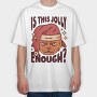 Cool Anti Christmas Cat, Tricou Oversize Barbati (Unisex)