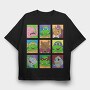 Teenage Mutant Ninja Turtles 5, Tricou Oversize Barbati (Unisex)
