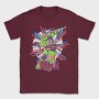 Teenage Mutant Ninja Turtles 4, Tricou Barbati (Unisex)