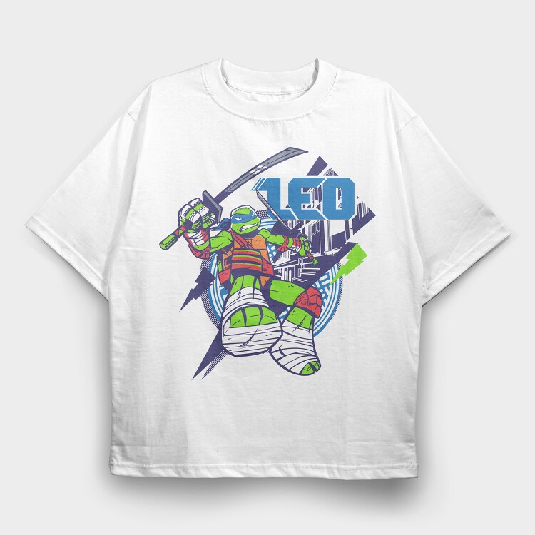 Teenage Mutant Ninja Turtles 1, Tricou Oversize Barbati (Unisex)