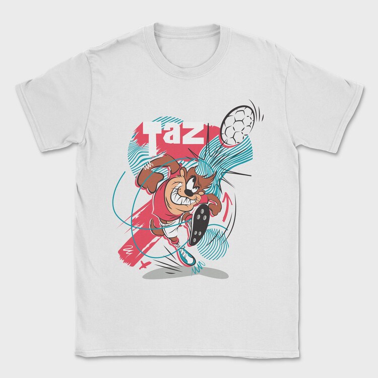 Tasmanian Devil Football, Tricou Barbati (Unisex)
