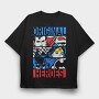 Superman Wonder Women Batman, Tricou Oversize Barbati (Unisex)