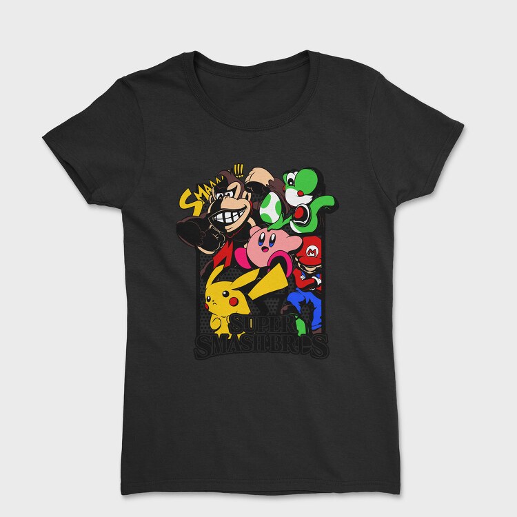 Super Smash Bros, Tricou Femei