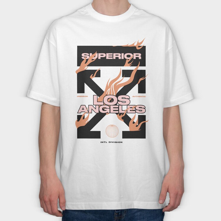 Superior 1, Tricou Oversize Barbati (Unisex)