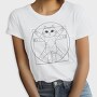 Vitruvian Cat, Tricou Femei