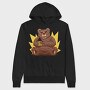 Bear With Beer Beer, Hanorac Oversize Barbati (Unisex)