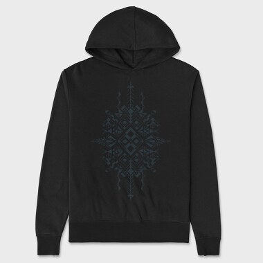 Berber Lines Symbol Mofit, Hanorac Oversize Barbati (Unisex)