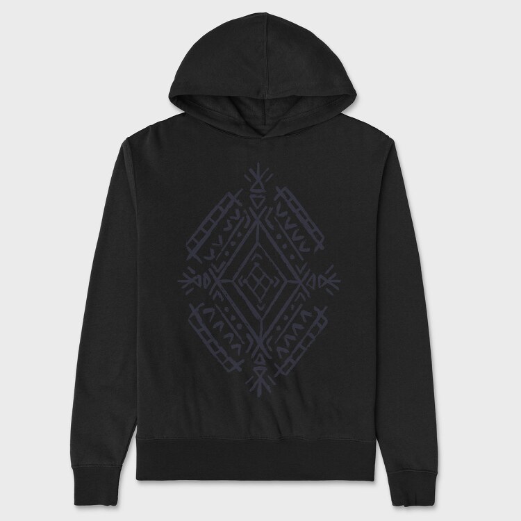Berber Motif Mofit, Hanorac Oversize Barbati (Unisex)