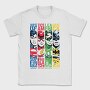 Superman the Flash Green Lanter Batman, Tricou Barbati (Unisex)