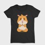 Cute Guinea Pig Yoga, Tricou Femei