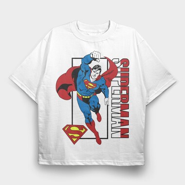 Superman 1, Tricou Oversize Barbati (Unisex)