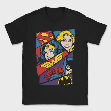 Supergirl Wonder Woman Batwoman, Tricou Barbati (Unisex)