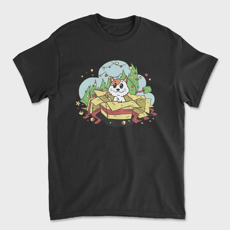 Gift Cat, Tricou Barbati (Unisex)
