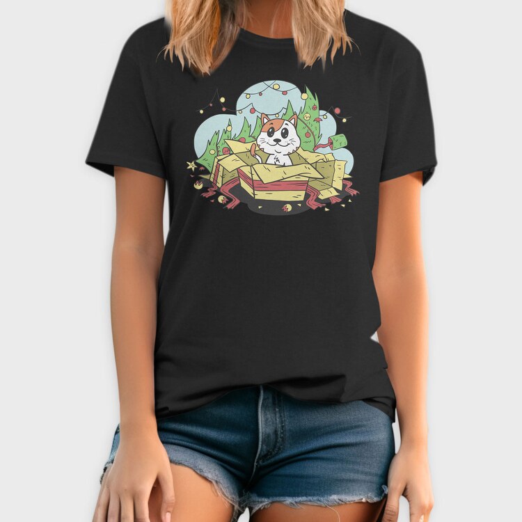 Gift Cat, Tricou Barbati (Unisex)