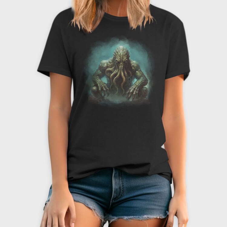 Cthulhu Monster, Tricou Barbati (Unisex)