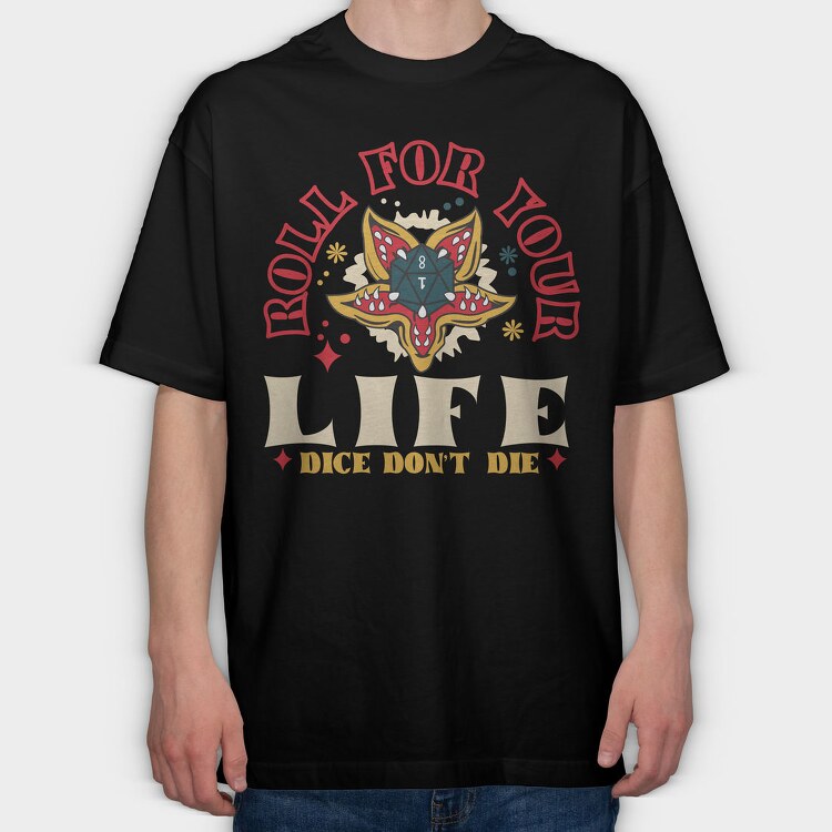 Stranger Things 7, Tricou Oversize Barbati (Unisex)
