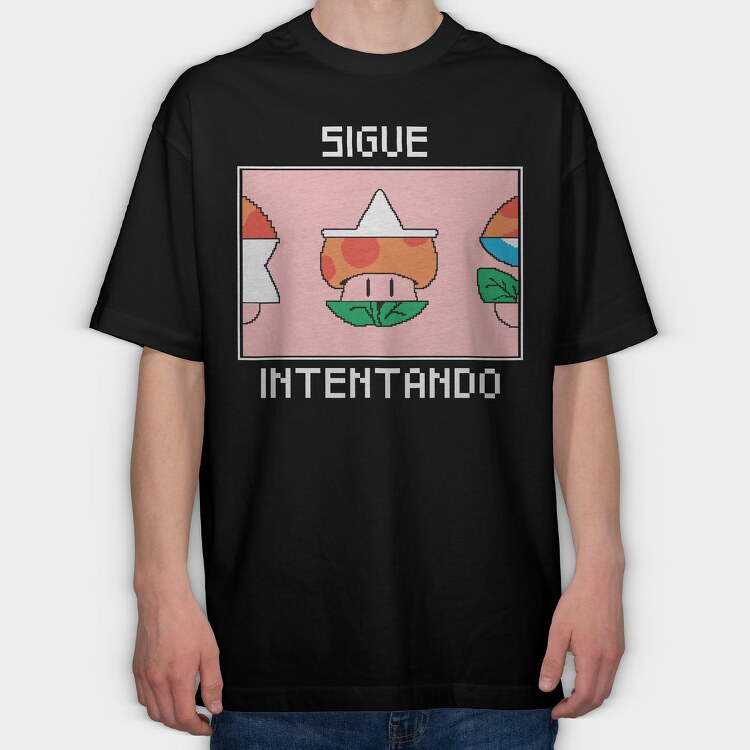 Super Mario 10, Tricou Oversize Barbati (Unisex)
