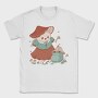 Cute Mushroom And Frog Kawaii, Tricou Barbati (Unisex)