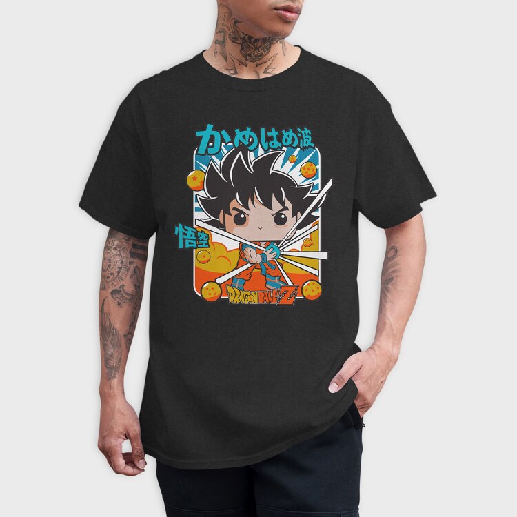 Funko Anime Dragon Ball Z, Tricou Barbati (Unisex)