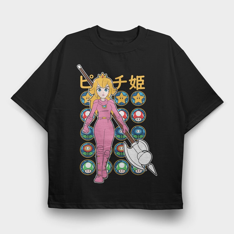 Super Mario 4, Tricou Oversize Barbati (Unisex)