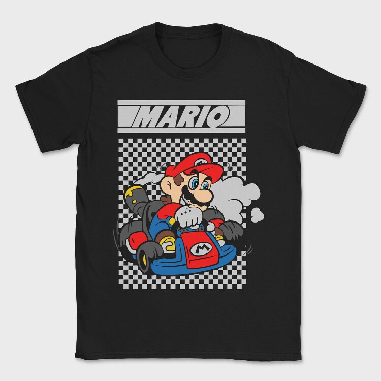 Super Mario 2, Tricou Barbati (Unisex)