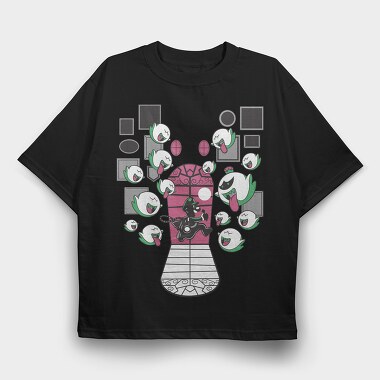 Super Mario 14, Tricou Oversize Barbati (Unisex)